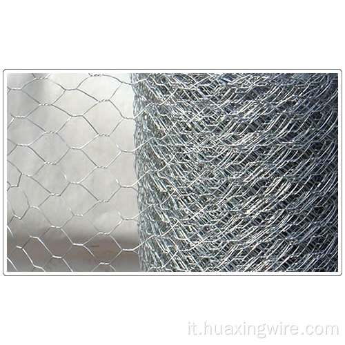 Mesh di pollo esagonale galvnaizzato